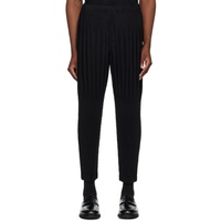 HOMME PLISSEE 이세이 미야케 ISSEY MIYAKE Black Monthly Color April Trousers 241729M191040