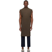 HOMME PLISSEE 이세이 미야케 ISSEY MIYAKE Khaki Monthly Color April Tank Top 241729M214012