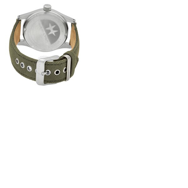  Hamilton Khaki Field Mechanical Green Dial Mens Watch H69439363