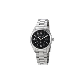 Hamilton MEN'S Khaki Field Stainless Steel Black Dial Watch H68551933