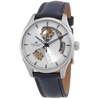 Hamilton MEN'S Jazzmaster Leather White Dial Watch H32675650