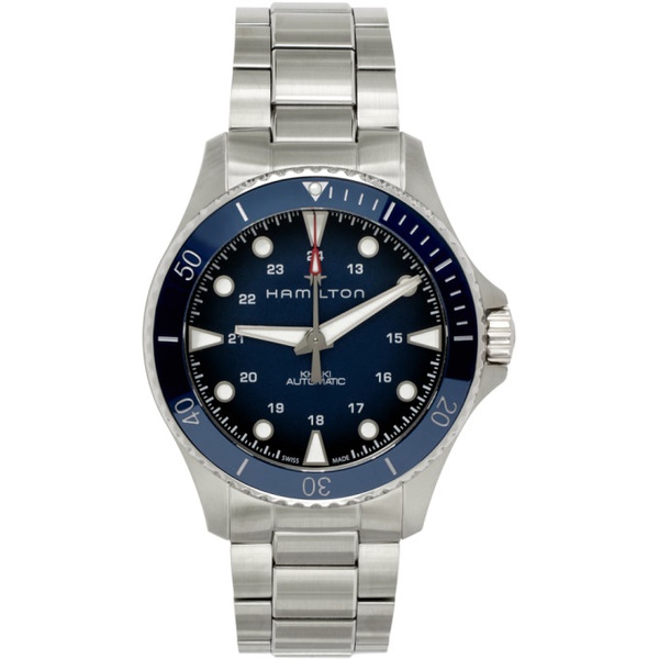  Hamilton Silver Scuba Automatic Watch 241879M165000