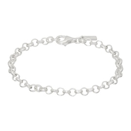 하튼 랩스 Hatton Labs Silver Belcher Chain Bracelet 232481M142024