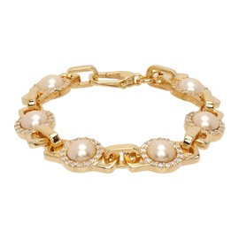 하튼 랩스 Hatton Labs SSENSE Exclusive Gold Romeo Link Bracelet 241481M142038