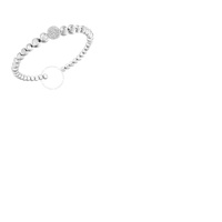 Haus Of Brilliance Sterling Silver 1/6 Carat TDW Diamond Ball Bead Cuff Bangle Bracelet (I-J, I2-I3) 00-2355WDM