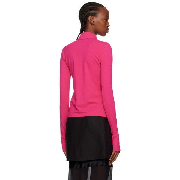  핼무트랭 Helmut Lang SSENSE Exclusive Pink Shirt 232154F109004