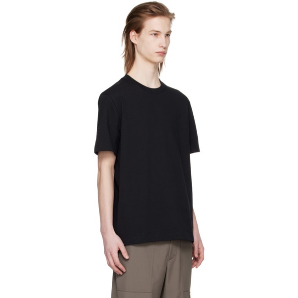  핼무트랭 Helmut Lang Black Printed T-Shirt 241154M213013
