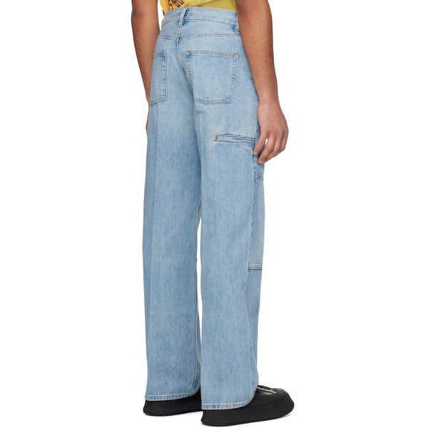  핼무트랭 Helmut Lang Blue Carpenter Jeans 241154M186002