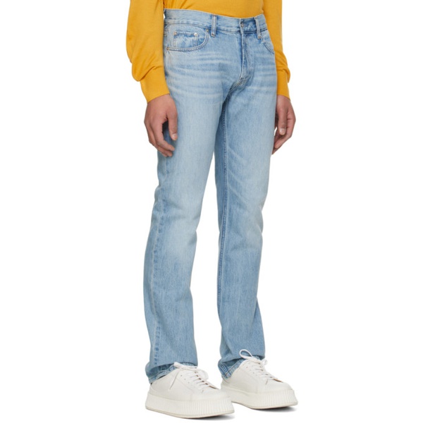  핼무트랭 Helmut Lang Blue Low-Rise Jeans 241154M186004