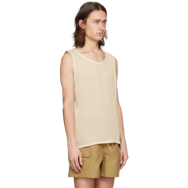  Howlin Beige Mesh Adults Only Tank Top 241663M214000