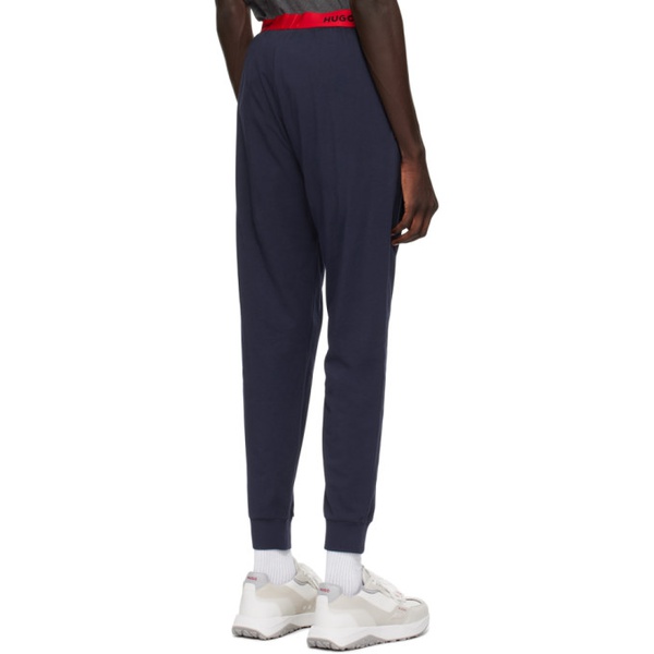  휴고 Hugo Navy Two-Pocket Pyjama Pants 241084M190003