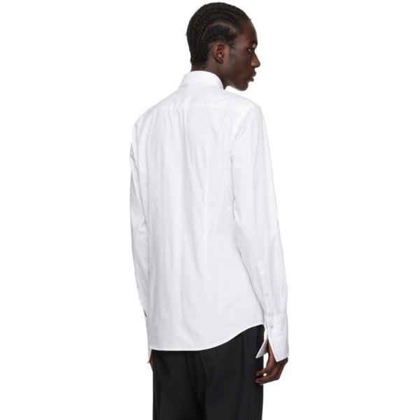  휴고 Hugo White French Cuff Shirt 241084M192000
