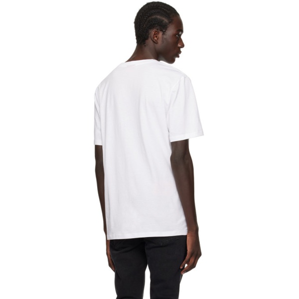  휴고 Hugo Two-Pack White T-Shirts 241141M213015
