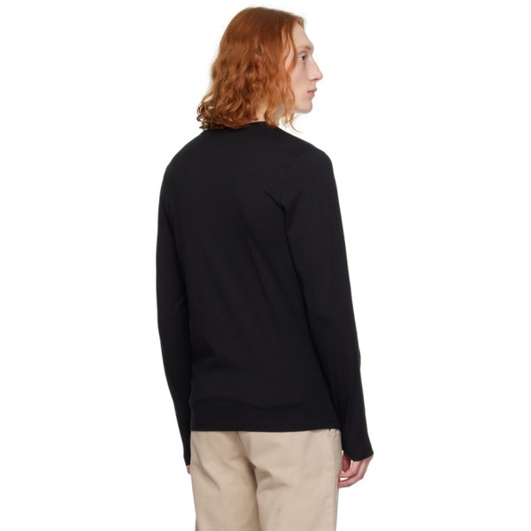  휴고 Hugo Three-Pack Black Long Sleeve T-Shirts 241141M213000
