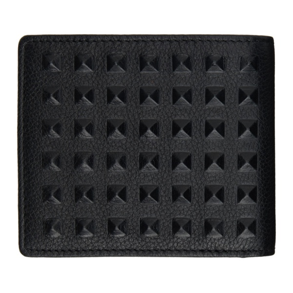  휴고 Hugo Black Leather Wallet 241084M164002