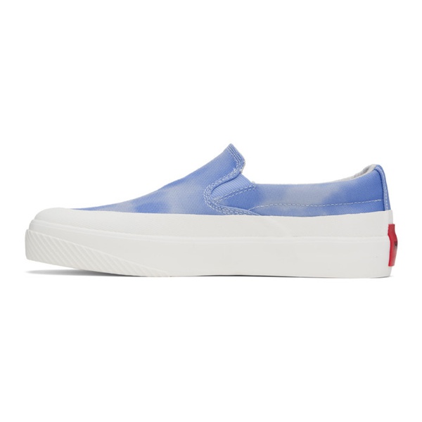  휴고 Hugo Blue Slip-On Sneakers 241084M237036