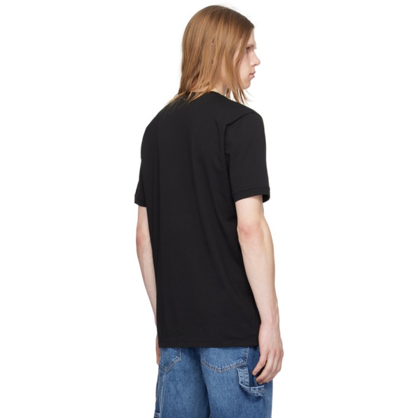  휴고 Hugo Black Patch T-Shirt 241084M213047