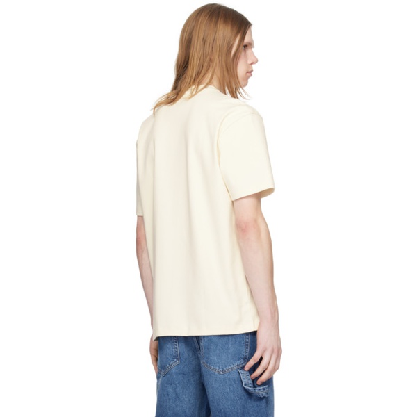  휴고 Hugo 오프화이트 Off-White Patch T-Shirt 241084M213035