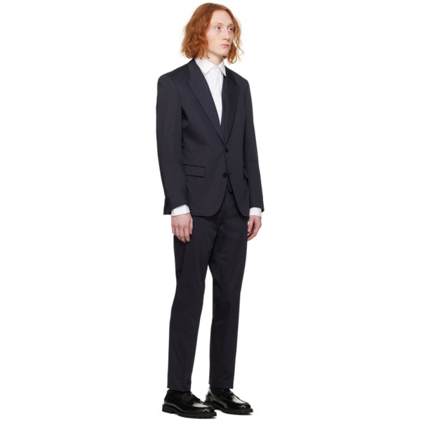  휴고 Hugo Navy Slim-Fit Suit 241084M196006