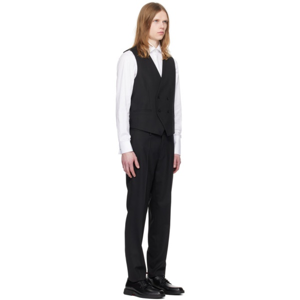  휴고 Hugo Black Extra-Slim-Fit Suit 241084M196004