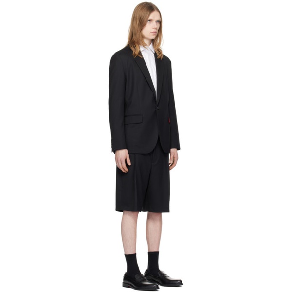  휴고 Hugo Black Single-Button Suit 241084M196005