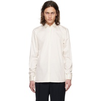 휴고 Hugo 오프화이트 Off-White Spread Collar Shirt 241084M192023
