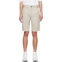 휴고 Hugo Gray Buttoned Pockets Shorts 241084M193045
