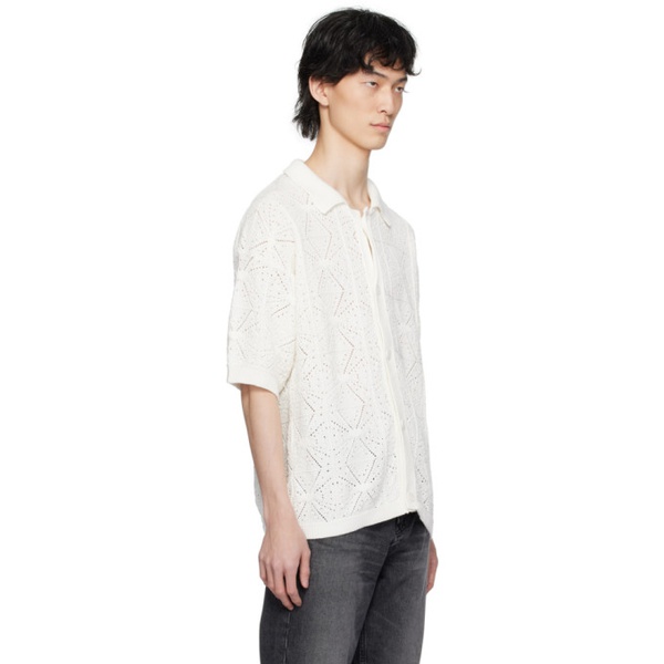  휴고 Hugo 오프화이트 Off-White Button Up Shirt 241084M192027