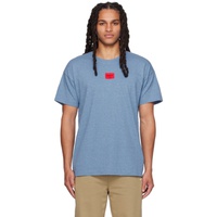 휴고 Hugo Blue Patch T-Shirt 232084M213008