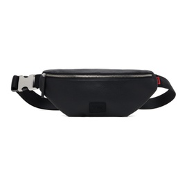 휴고 Hugo Black Faux-Leather Belt Bag 242084M170000