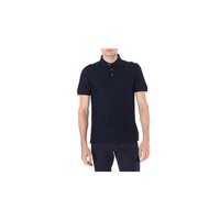 휴고 Hugo Boss MEN'S Dark Blue Mercerized Cotton Slim-Fit Polo Shirt 50473531-404