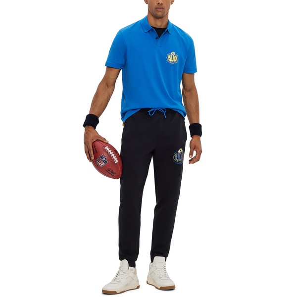 휴고보스 휴고 Hugo Boss Mens Boss x NFL Rams Polo Shirt 16559656