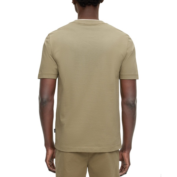 휴고보스 휴고 Hugo Boss Mens Double Collar Slim-Fit T-shirt 15661837