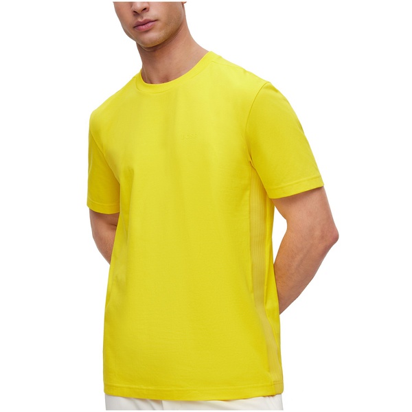휴고보스 휴고 Hugo Boss Mens Regular-Fit Stretch Cotton T-shirt 15661816