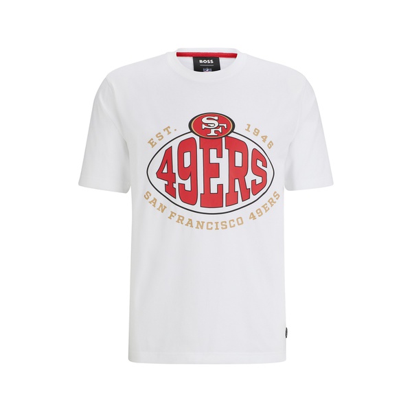 휴고보스 휴고 Hugo Boss Mens Boss x NFL San Francisco 49ers T-shirt 16559610