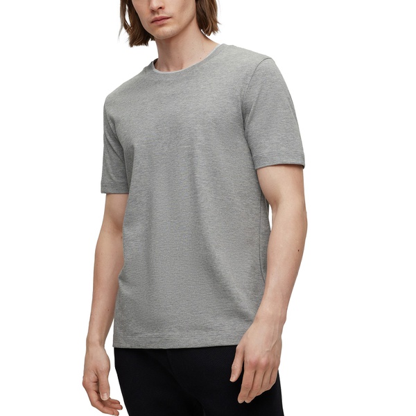 휴고보스 휴고 Hugo Boss Mens Double Collar Slim-Fit T-shirt 15661835