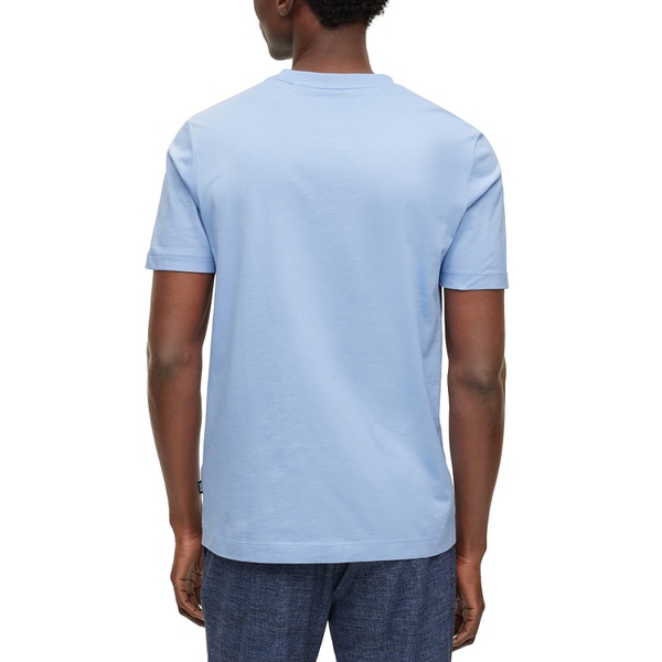 휴고보스 휴고 Hugo Boss Mens Regular-Fit Logo T-shirt 16547455