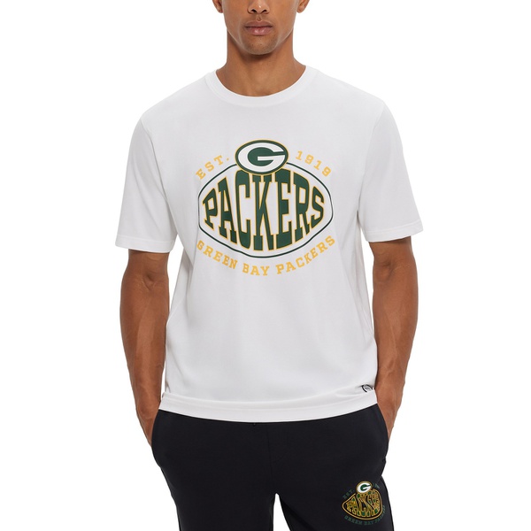 휴고보스 휴고 Hugo Boss Mens Boss x NFL Green Bay Packers T-shirt 16559609