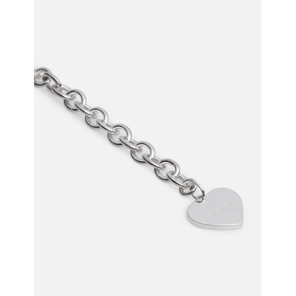  Human Made Heart Silver Bracelet 914335