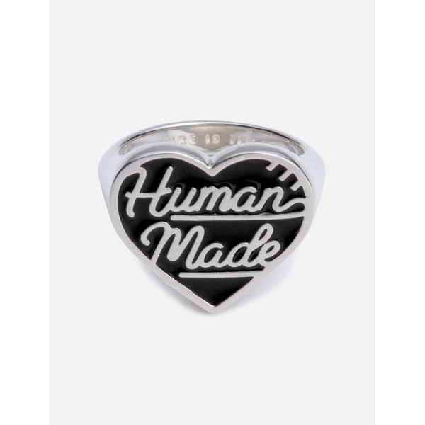  Human Made Heart Silver Ring 914344