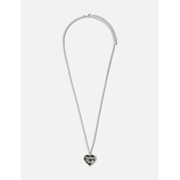 Human Made Heart Silver Necklace 914342
