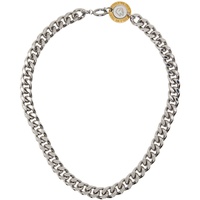 인 골드 위 트러스트 파리 IN GOLD WE TRUST PARIS Silver Curb Chain Necklace 232490M145044