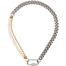 인 골드 위 트러스트 파리 IN GOLD WE TRUST PARIS Silver Curb Chain Necklace 232490M145000