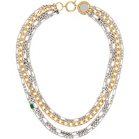 인 골드 위 트러스트 파리 IN GOLD WE TRUST PARIS Silver Multi Chain Necklace 241490M145035