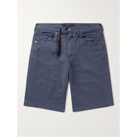INCOTEX Straight-Leg Cotton-Blend Gabardine Shorts 1647597310863457