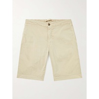 INCOTEX Slim-Fit Cotton-Blend Bermuda Shorts 38063312420373172