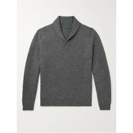 INCOTEX Zanone Slim-Fit Shawl-Collar Wool Sweater 1647597319058354