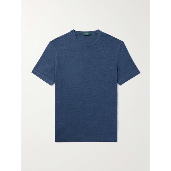  INCOTEX Zanone Stretch-Linen T-Shirt 1647597332239526