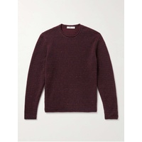 INIS MEAEIN Fanach Birdseye Merino Wool and Cashmere-Blend Sweater 1647597319151597