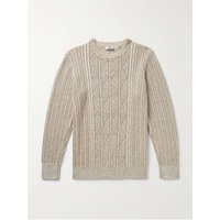 INIS MEAEIN Aran Cable-Knit Linen Sweater 1647597323830684